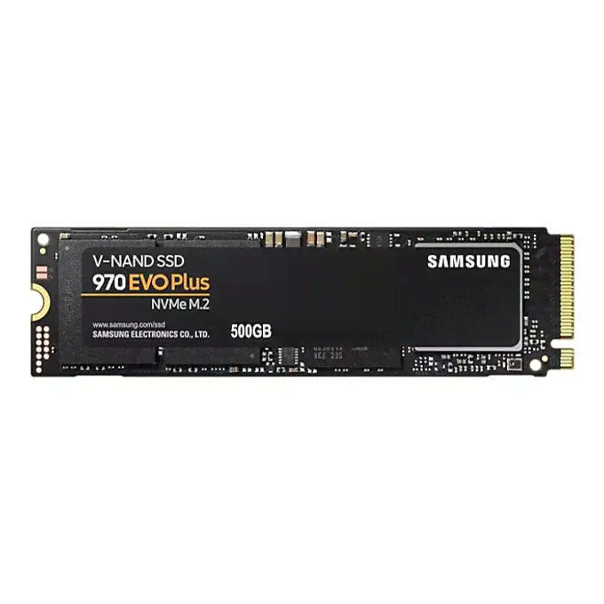 SSD накопитель Samsung 970 EVO Plus MZ-V7S500BW 500 ГБ черный