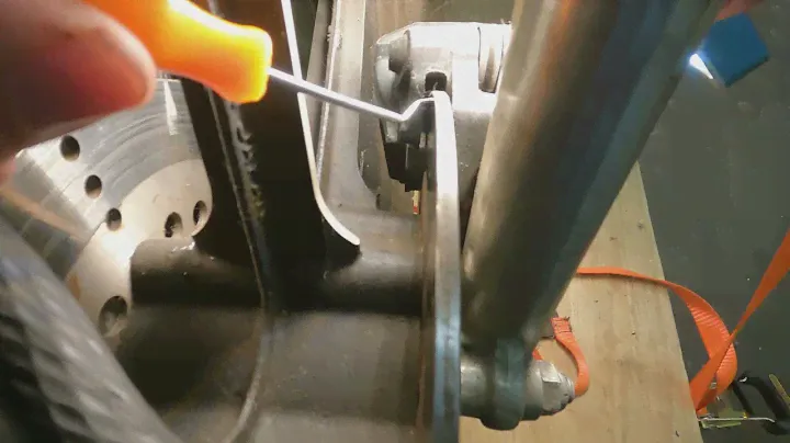Check your motorcycle brake pads.