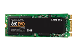 SSD накопитель Samsung 860 EVO M.2, MZ-N6E500BW, 500 Гб
