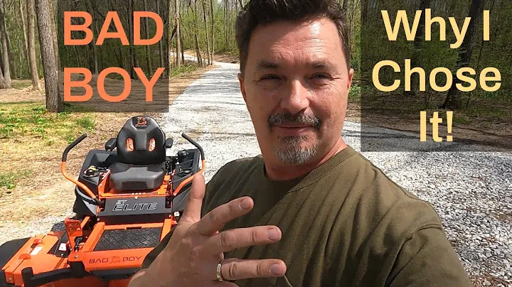 BAD BOY ZT Elite Zero Turn Lawn Mower - First Impressions!