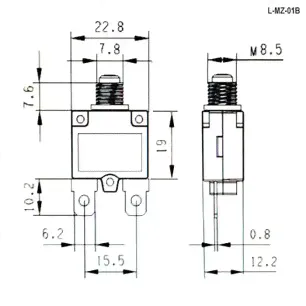 L-MZ-01B 15A-B автоматические выключатели-1