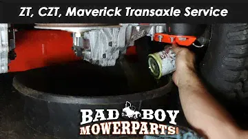 Процедура обслуживания коробки передач ZT, CZT, Maverick