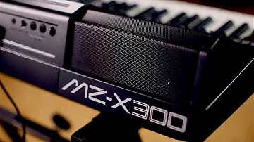 Демонстрация клавиатуры-аранжировщика Casio MZ-X300 и MZ-X500
