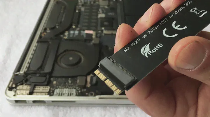 Upgrade Tarjeta SSD M.2 PCIe NVMe en MacBook Pro Retina