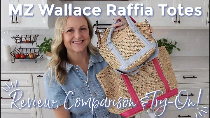 MZ WALLACE | Raffia Tote Review, Packing & Comparison! | GatorMOM
