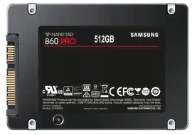 Твердотельный накопитель Samsung MZ-76P512BW черный