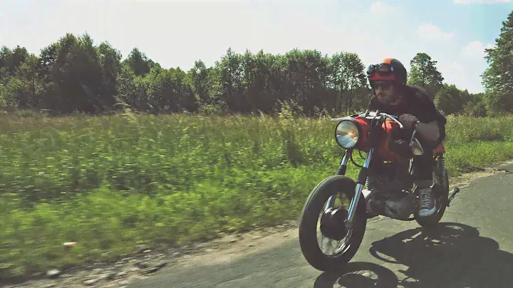 CUSTOM FACTORY - MZ TS250 CAFE RACER trailer
