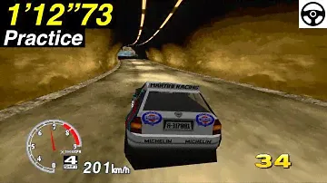 Forest - Fastest Lap (1'12"73) [Arcade] SEGA RALLY CHAMPIONSHIP (1995)