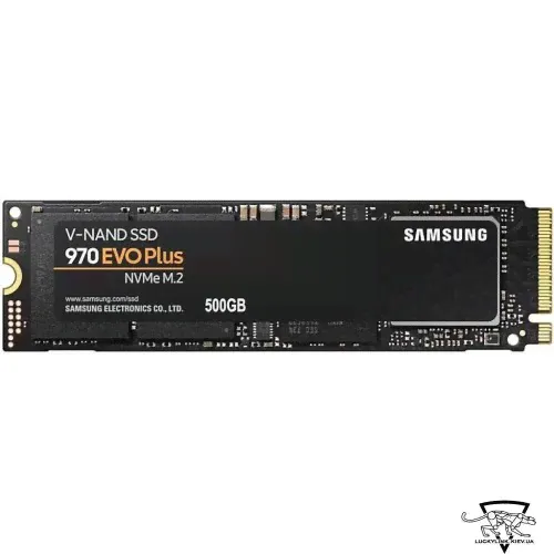 Накопитель SSD Samsung 500GB 970 EVO PLUS M.2 2280 PCIe NVMe R3500/W3200MB/s (MZ-V7S500BW) (analog MZ-V7E500BW, MZ-V6E500BW)