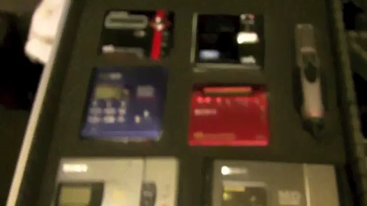 My Sony Minidisc Recorder-Players Collection