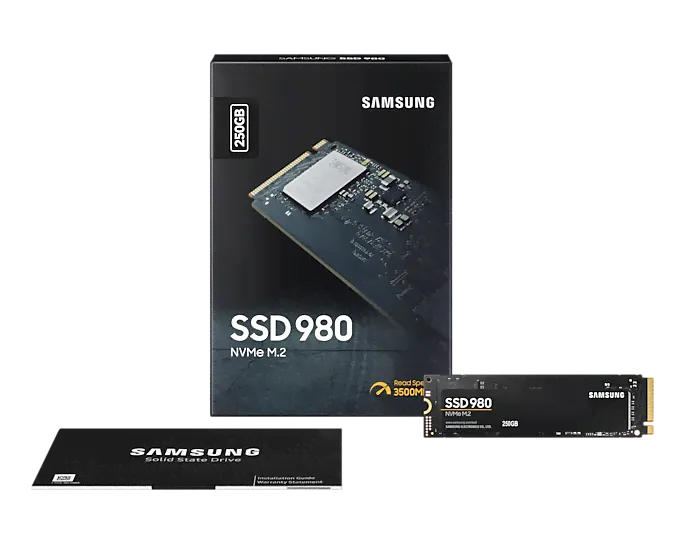 Накопитель SSD M2 250Gb Samsung 980 MZ-V8V250BW