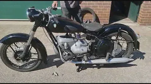 MZ - IFA - BK 350 - Boxer Twin - 350 cc - 1957