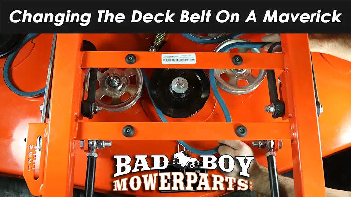 Changing The Deck Belt On The Maverick